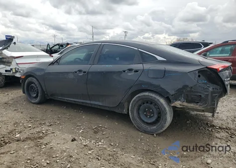 2020 Honda Civic Lx from USA, damaged, VIN 2HGFC2F62LH594407